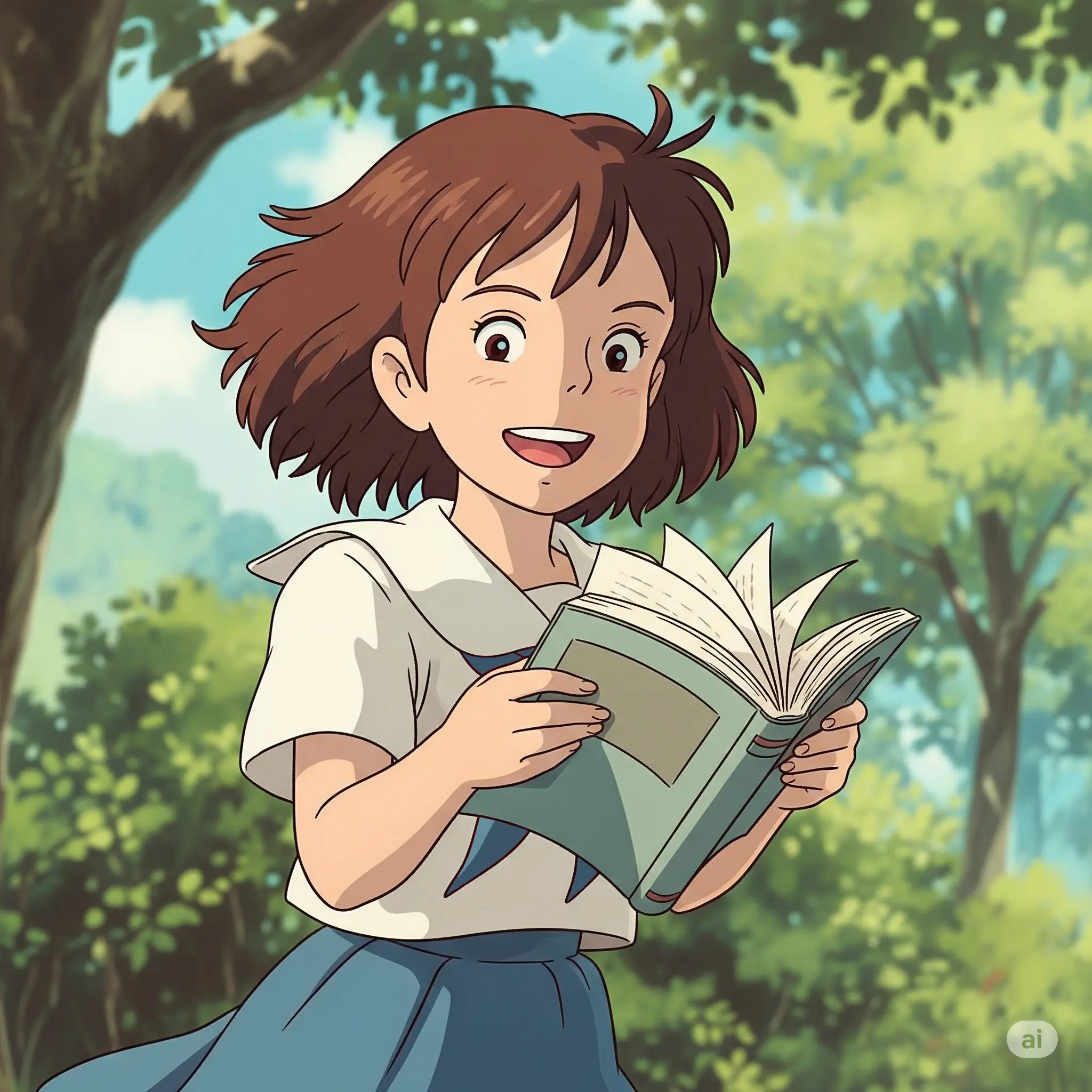 Учні з книгами або комп'ютерами